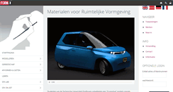 Desktop Screenshot of formx.nl