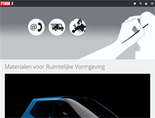 Tablet Screenshot of formx.nl